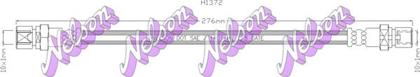 Kawe H1372 - Brake Hose autospares.lv