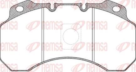 Kawe JCA680.00 - Brake Pad Set, disc brake autospares.lv