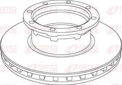 Duron DCR188A - Brake Disc autospares.lv