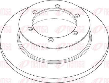 Kawe NCA1191.10 - Brake Disc autospares.lv