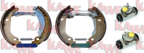 Kawe OEK499 - Brake Shoe Set autospares.lv