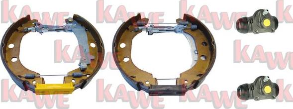 Kawe OEK494 - Brake Shoe Set autospares.lv