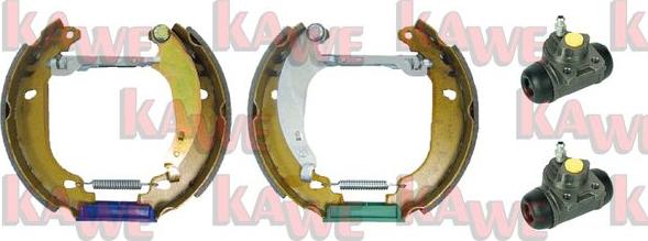 Kawe OEK456 - Brake Shoe Set autospares.lv