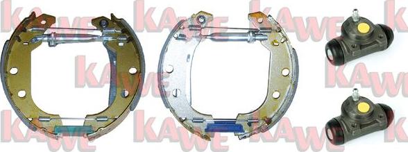 Kawe OEK458 - Brake Shoe Set autospares.lv