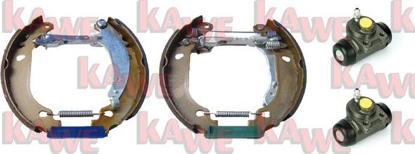 Kawe OEK452 - Brake Shoe Set autospares.lv