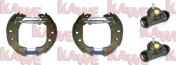 Kawe OEK488 - Brake Shoe Set autospares.lv