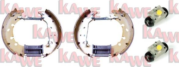 Kawe OEK542 - Brake Shoe Set autospares.lv