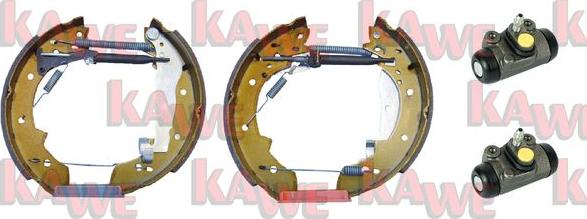 Kawe OEK563 - Brake Shoe Set autospares.lv