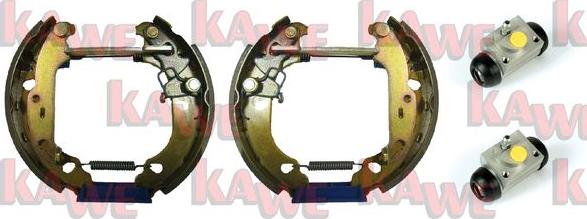 Kawe OEK539 - Brake Shoe Set autospares.lv