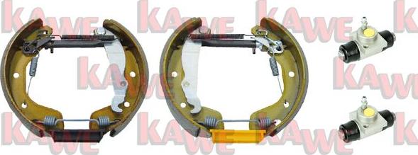 Kawe OEK527 - Brake Shoe Set autospares.lv