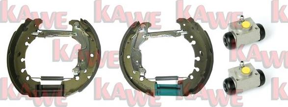 Kawe OEK615 - Brake Shoe Set autospares.lv