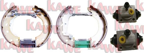 Kawe OEK689 - Brake Shoe Set autospares.lv