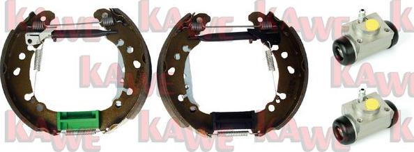 Kawe OEK630 - Brake Shoe Set autospares.lv