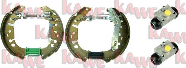 Kawe OEK625 - Brake Shoe Set autospares.lv