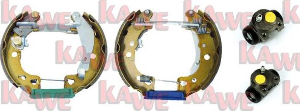 Kawe OEK016 - Brake Shoe Set autospares.lv