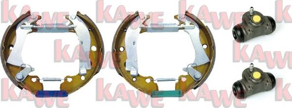 Kawe OEK152 - Brake Shoe Set autospares.lv