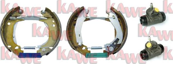 Kawe OEK102 - Brake Shoe Set autospares.lv