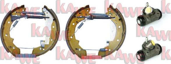 Kawe OEK112 - Brake Shoe Set autospares.lv