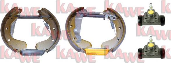 Kawe OEK134 - Brake Shoe Set autospares.lv