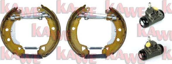 Kawe OEK179 - Brake Shoe Set autospares.lv