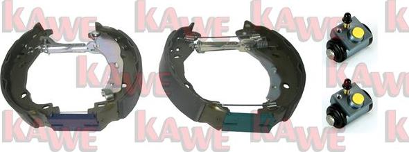 Kawe OEK816 - Brake Shoe Set autospares.lv