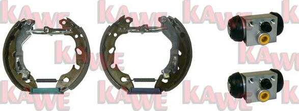 Kawe OEK810 - Brake Shoe Set autospares.lv