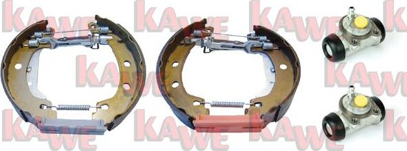 Kawe OEK352 - Brake Shoe Set autospares.lv