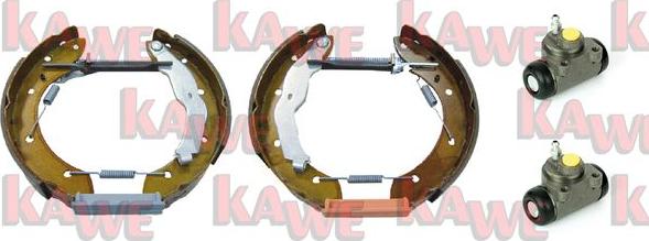 Kawe OEK364 - Brake Shoe Set autospares.lv