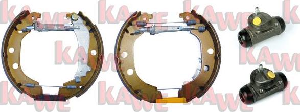 Kawe OEK368 - Brake Shoe Set autospares.lv