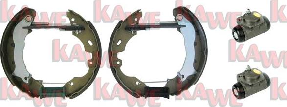 Kawe OEK311 - Brake Shoe Set autospares.lv