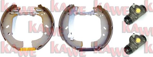 Kawe OEK328 - Brake Shoe Set autospares.lv