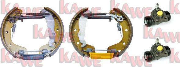 Kawe OEK296 - Brake Shoe Set autospares.lv