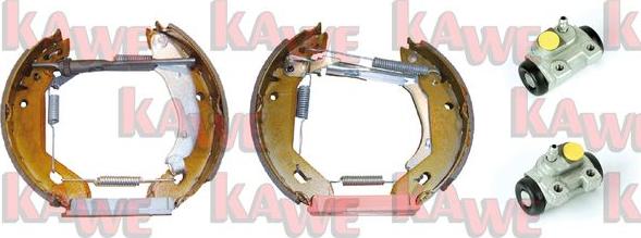 Kawe OEK214 - Brake Shoe Set autospares.lv