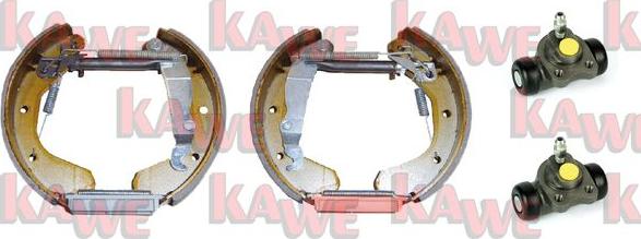 Kawe OEK226 - Brake Shoe Set autospares.lv