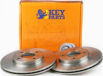 Key Parts KBD4925 - Brake Disc autospares.lv