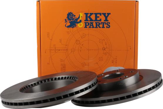 Key Parts KBD4495 - Brake Disc autospares.lv