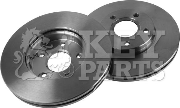 Key Parts KBD4451 - Brake Disc autospares.lv