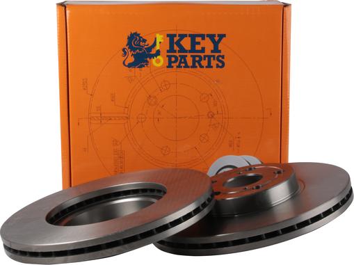 Key Parts KBD4458 - Brake Disc autospares.lv