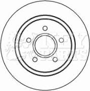 Key Parts KBD4453 - Brake Disc autospares.lv