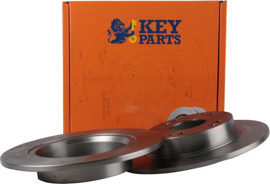 Key Parts KBD4598 - Brake Disc autospares.lv