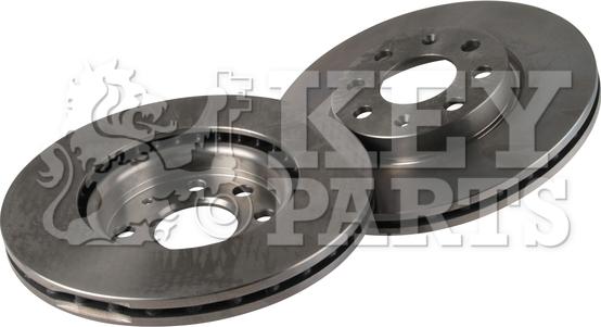 Key Parts KBD4553 - Brake Disc autospares.lv