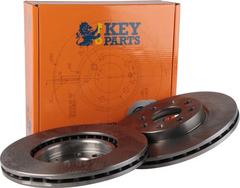 Key Parts KBD4553 - Brake Disc autospares.lv