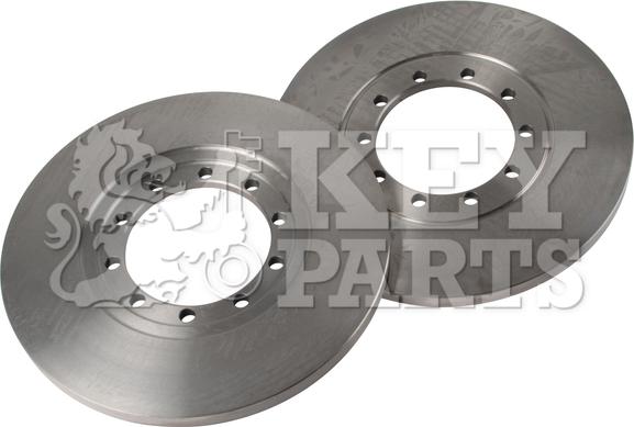 Key Parts KBD4566 - Brake Disc autospares.lv