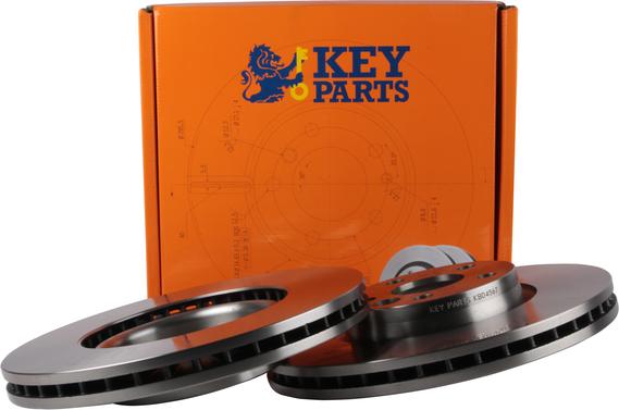 Key Parts KBD4567 - Brake Disc autospares.lv