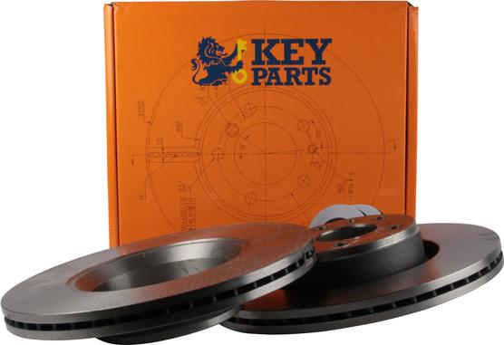 Key Parts KBD4509 - Brake Disc autospares.lv