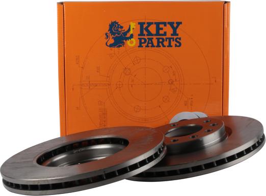 Key Parts KBD4580 - Brake Disc autospares.lv