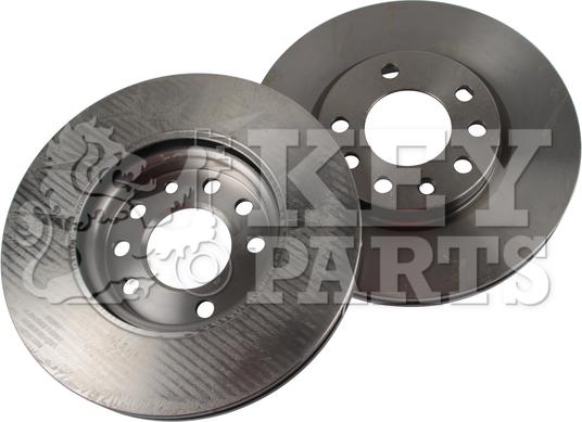 Key Parts KBD4580 - Brake Disc autospares.lv