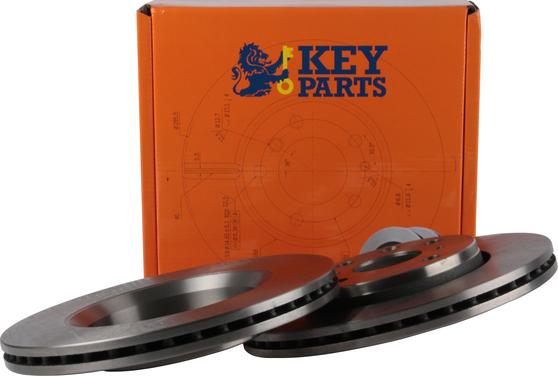 Key Parts KBD4534 - Brake Disc autospares.lv