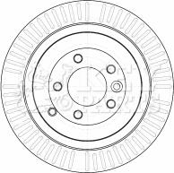 Key Parts KBD4533 - Brake Disc autospares.lv