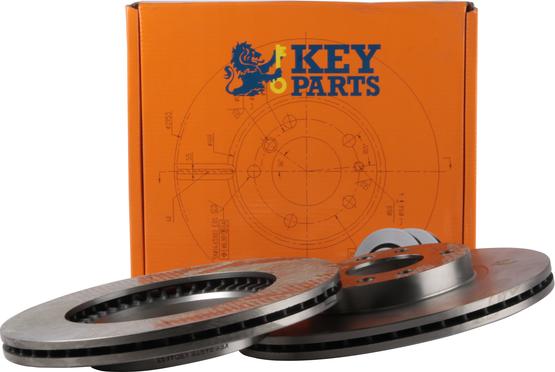 Key Parts KBD4693 - Brake Disc autospares.lv